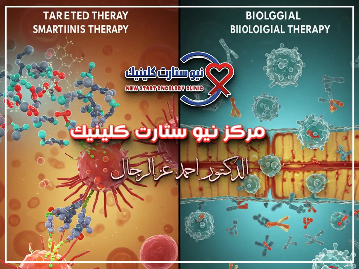 الفرق بين العلاج الموجه والبيولوجي
