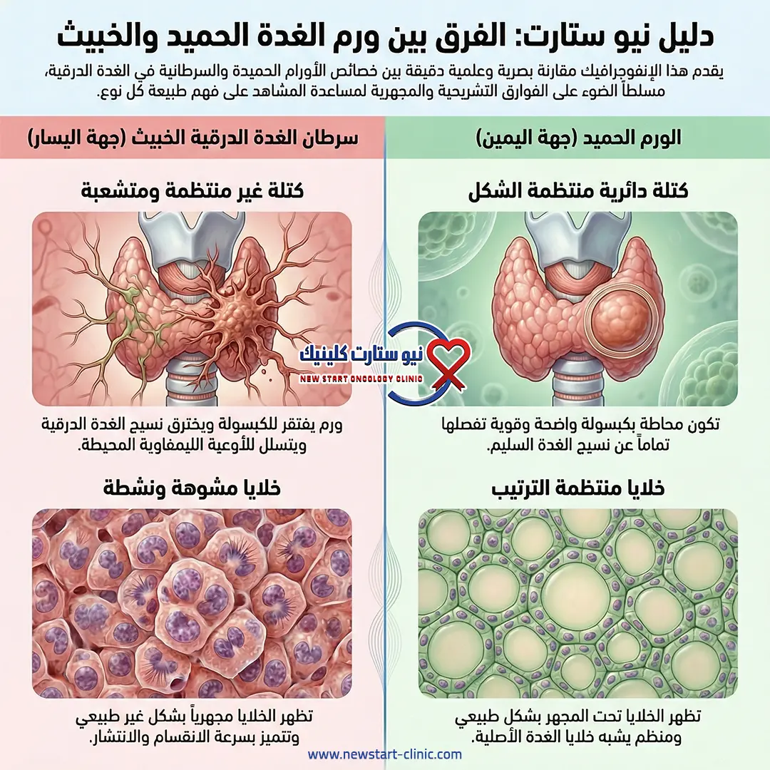 أعراض سرطان الغدة الدرقية