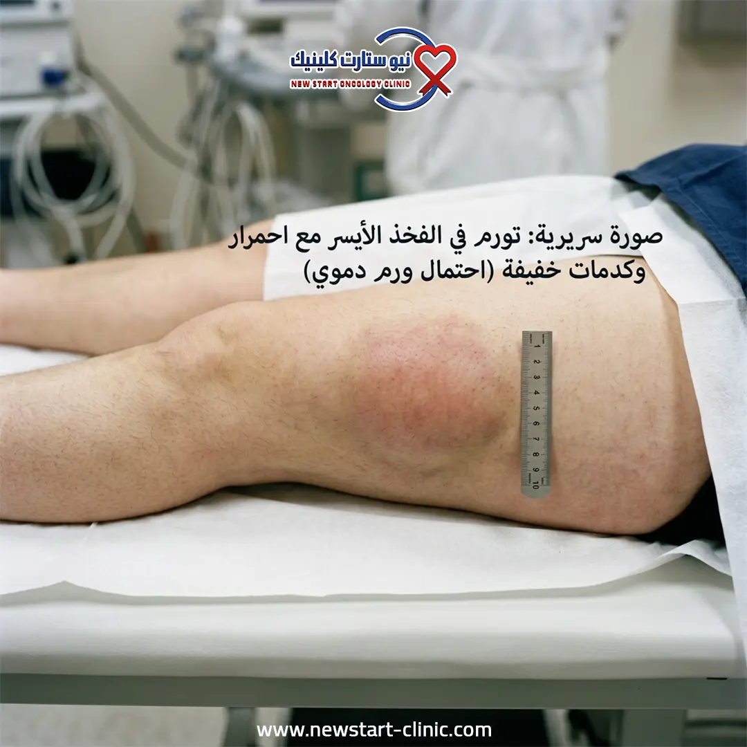 سرطان الفخذ بالصور