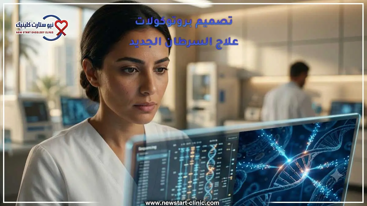 تصميم بروتوكولات علاج السرطان الجديد بناء على الفحص الجيني.